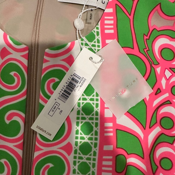 TRINA TURK WOMEN'S NOVAK SLEEVELESS FLORAL PRINT MAXI DRESS - Picture 7 of 7